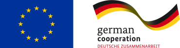 European Union and German Cooperation logos