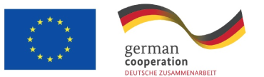European Union and German Cooperation logos